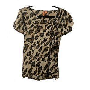 New animal print blouse